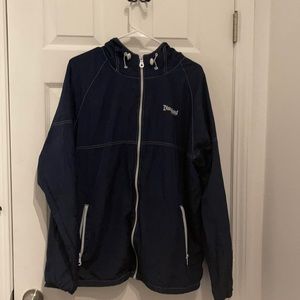 Disneyland navy blue windbreaker